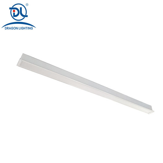 27W Dimmable Commercial Recessed Linear LED Lighting Fixture