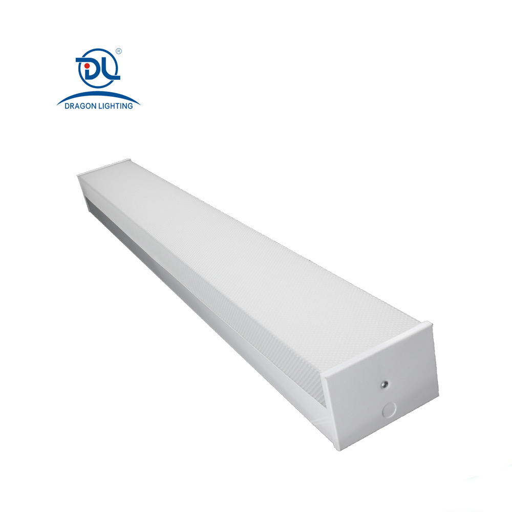 Office Stairwell Linear Wraparound Fixture 3000K-6000K 50W Led Ceiling Light