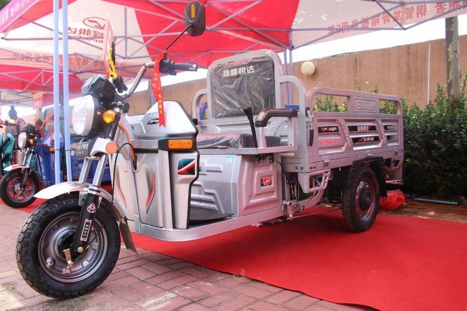 Electric Tricycles Adult Electric Trike Three Wheel Adult The Family 32A ISO 60V Motorcycles 125cc Cargo Triciclo 3 En 1 Open