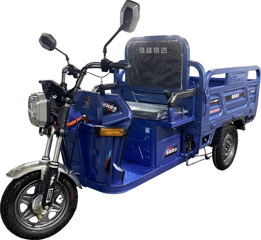 Electric Tricycles Adult Electric Trike Three Wheel Adult The Family 32A ISO 60V Motorcycles 125cc Cargo Triciclo 3 En 1 Open