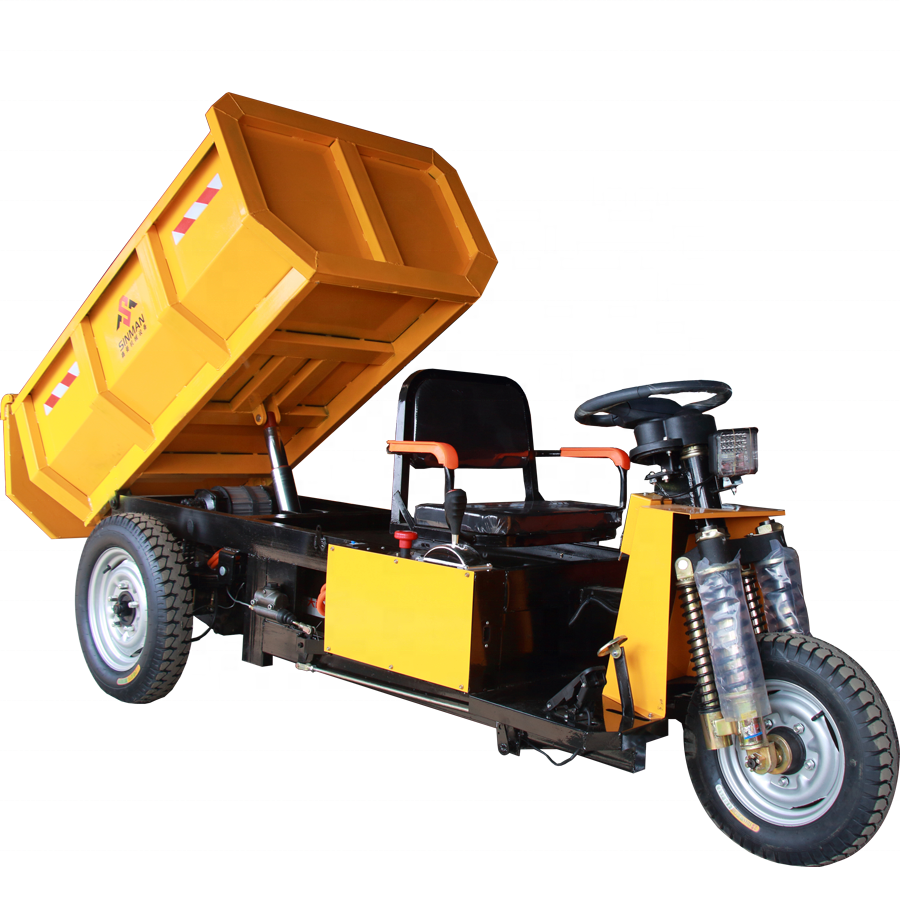 NEW Version cargo mini dumper/mini dump truck/loading 1.5 ton heavy duty electric truck dumper