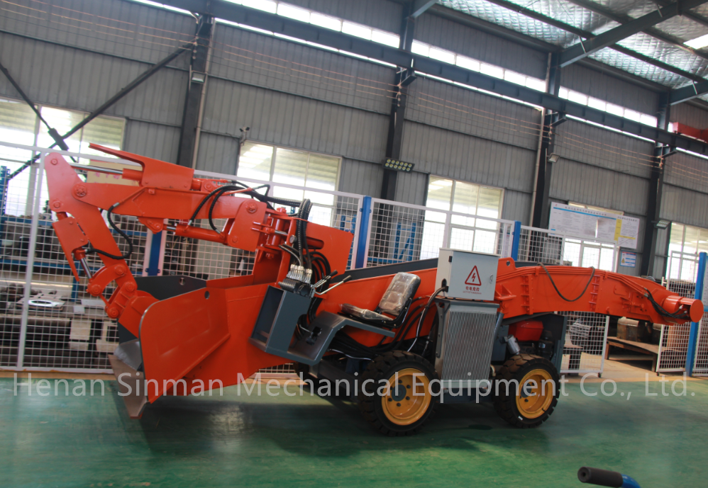 Peru market tunnel mucking loader/hydraulic hard rock mucking machine/mine mucking loader underground