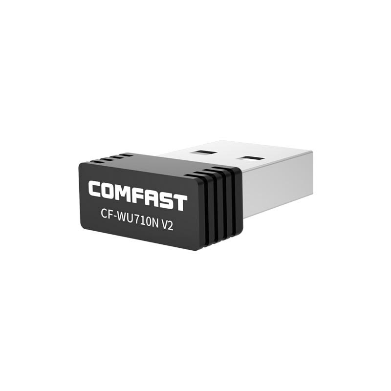 COMFAST best price WiFi  adapter MT7601 wireless usb 2.0 dongle for PC CF-WU710N V2 USB WIFI KEY 150MBPS MINI USB WIFI DONGLE