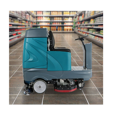 X160 New Design Factory Price Ride-on Floor Cleaner sweeper scrubber machine floor scrubber and dryer machine Double Brush