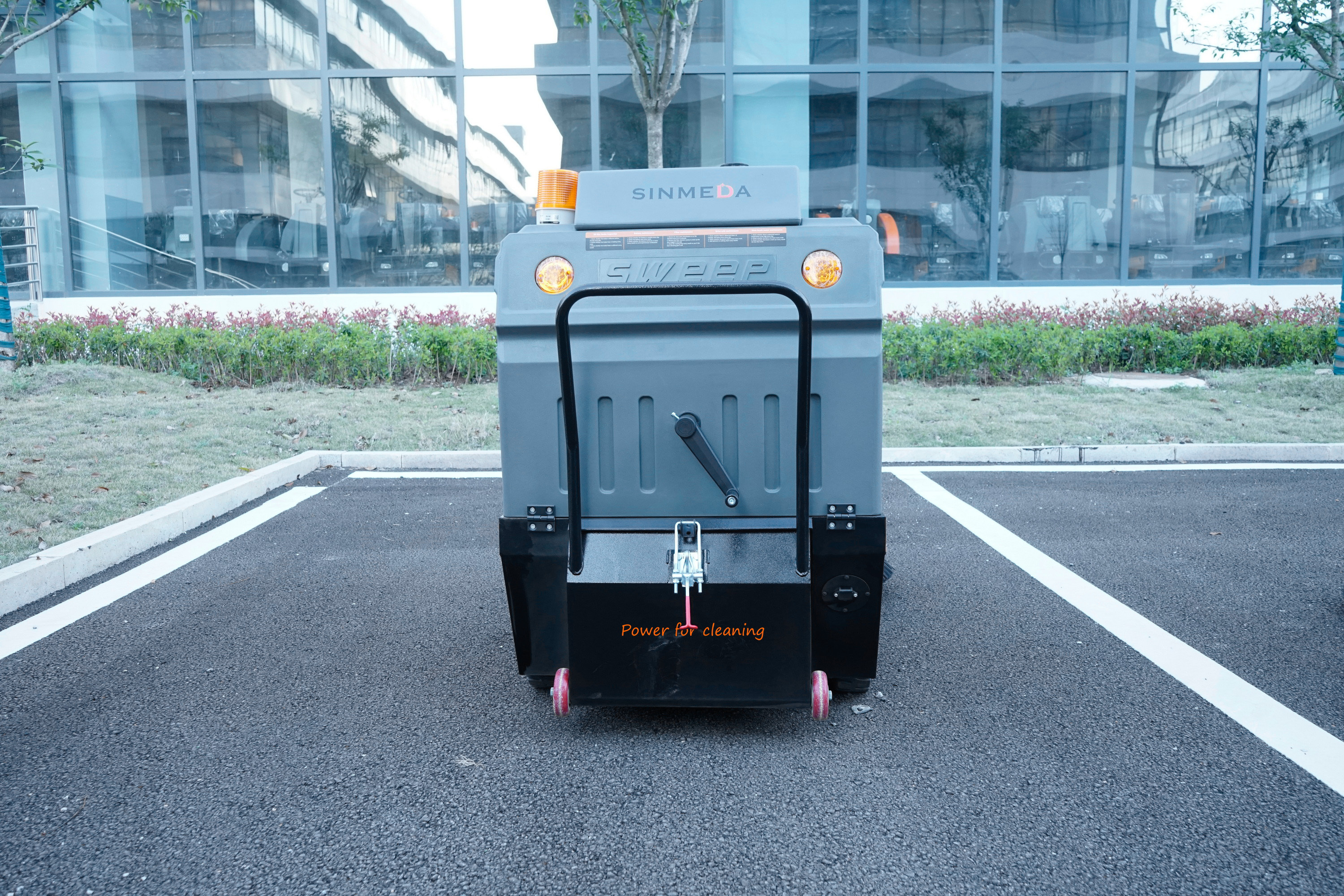 2024 new arrival compact street sweeper outdoor road sweeper for road cleaning