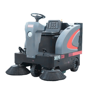 Heavy Duty Electric Ride-On Sweeper Easy to Operate Street Cleaning Equipment with Core Motor Pump Plastic Home Use Fabrication