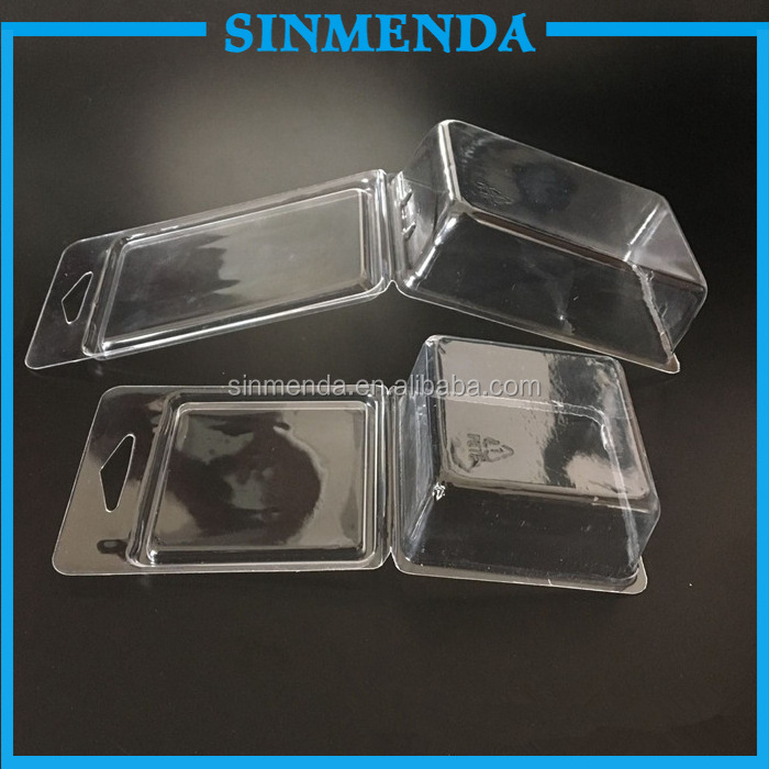 Wholesale Clear Plastic blister Packaging Box , custom make clamshell blister packaging