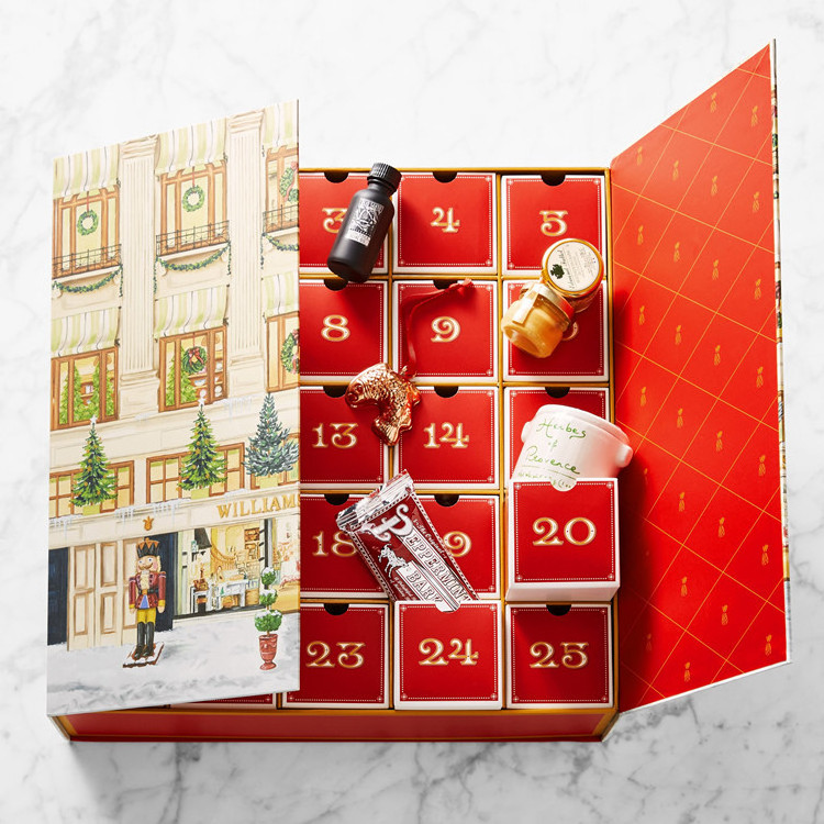 Advent Calendar Box   Luxury Custom Rigid Cardboard Calendar Gift Boxes 12 Day Christmas Countdown Advent Calendar