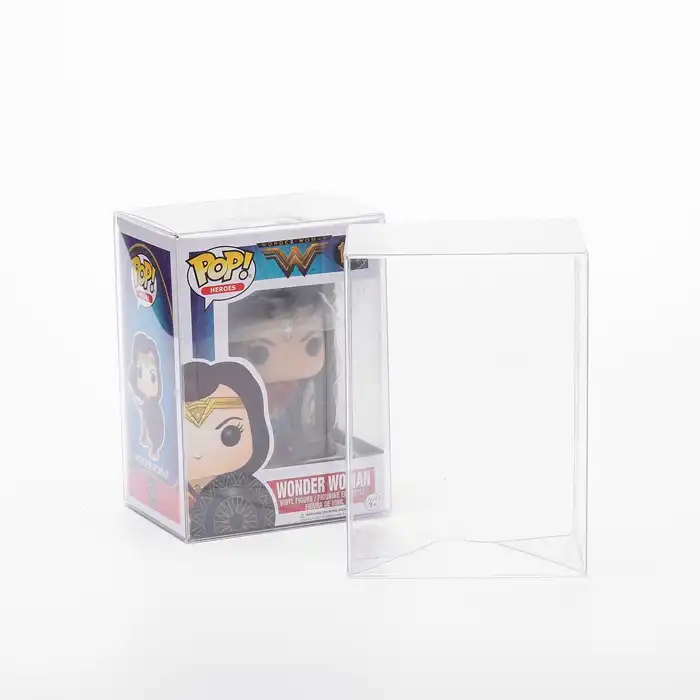 Factory Wholesale Clear 0.5mm Funko Pop Protector Case Custom Plastic Pet Boxes Funko Pop Protector