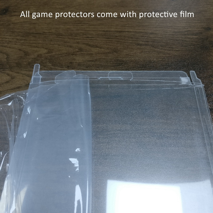 tab lock button nintendo switch joy container video game protector clear plastic n64 game protector box