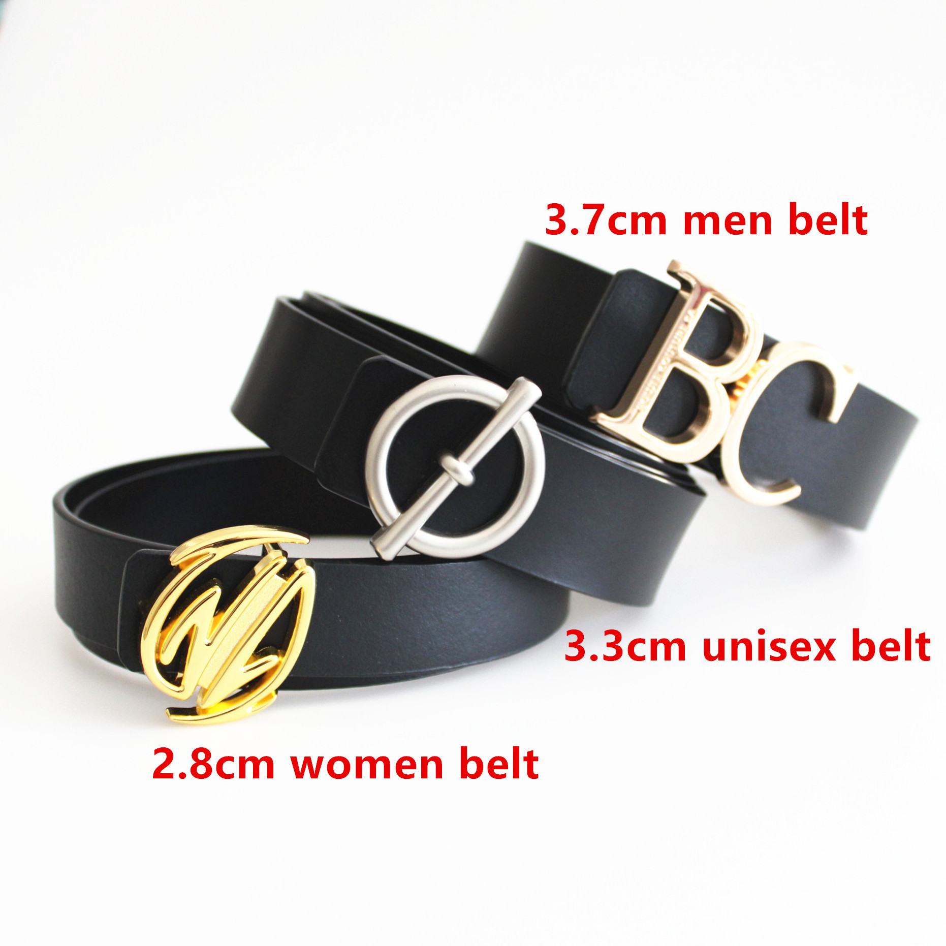 hot selling plain real leather belt high quality genuine leather man belt with out buckle