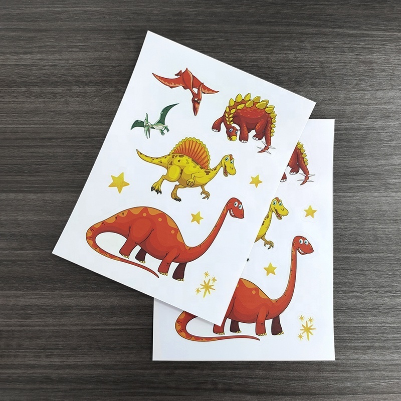 Dinosaur wall Sticker night glow stickers PVC Vinyl Waterproof GlowingStickers decorative Glow in the dark Stickers