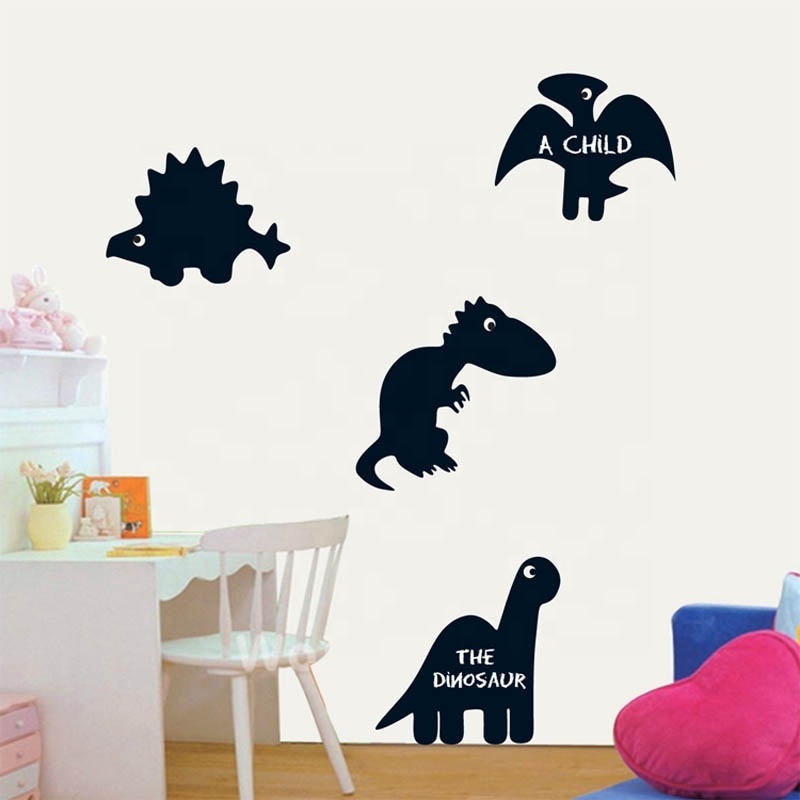 Custom Large Dinosaur Vinyle Wall Decal  Kids chalkboard Sticker For Kids Room Decor and Promotional Gifts Use