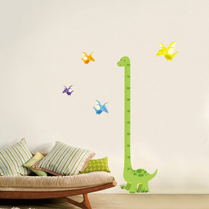 Cartoon dinosaur flying dragon Children Growth Chart Sticker  Measurement Wall Sticker Decal Children Stickers Party Favors