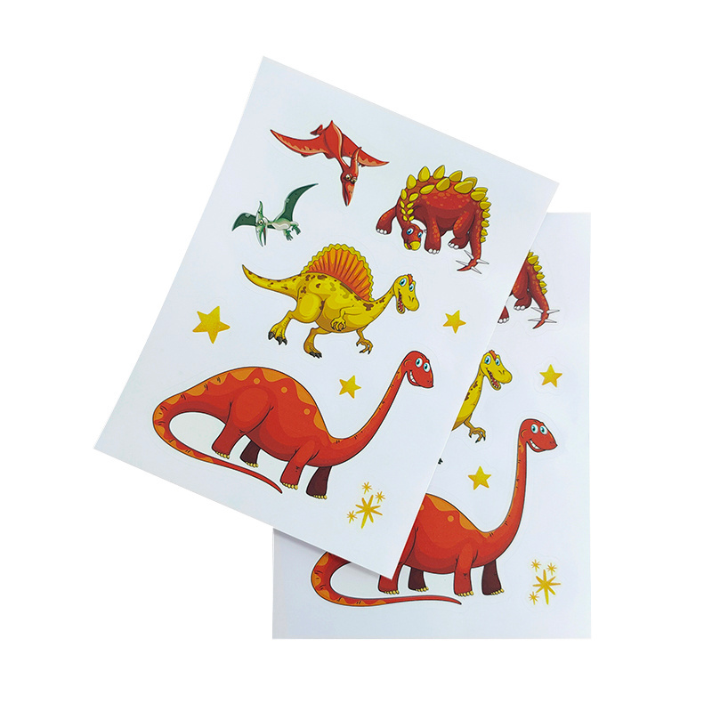 Dinosaur wall Sticker night glow stickers PVC Vinyl Waterproof GlowingStickers decorative Glow in the dark Stickers