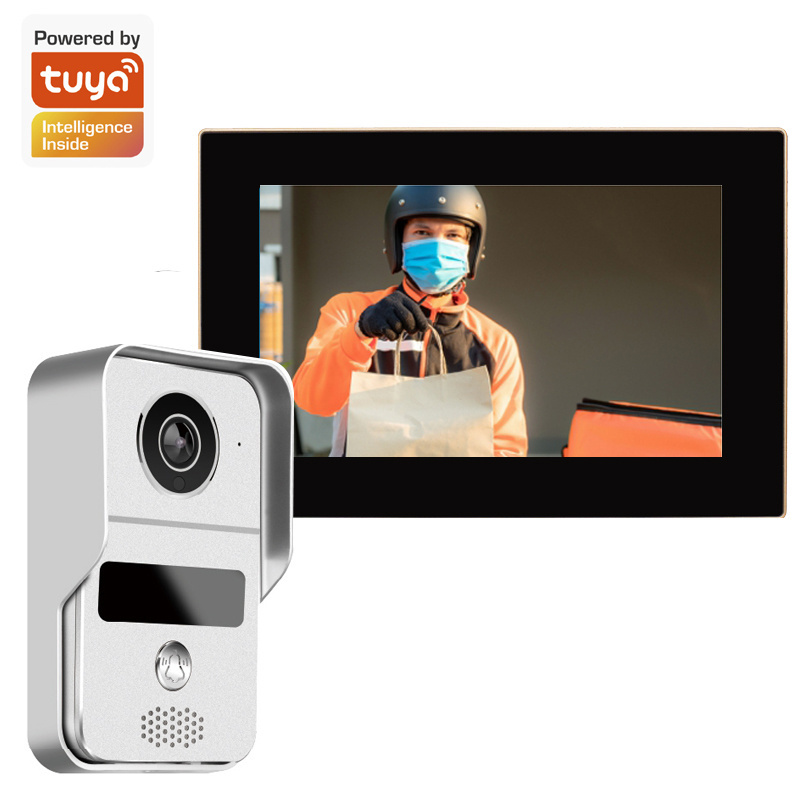 New Wifi Security Wireless Tuya Door Camera Viewer 7