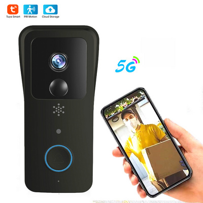 1080P Intelligent Waterproof Eu Wifi Shop Tuya Door Bell 5G Wireless Video Doorbell Camera