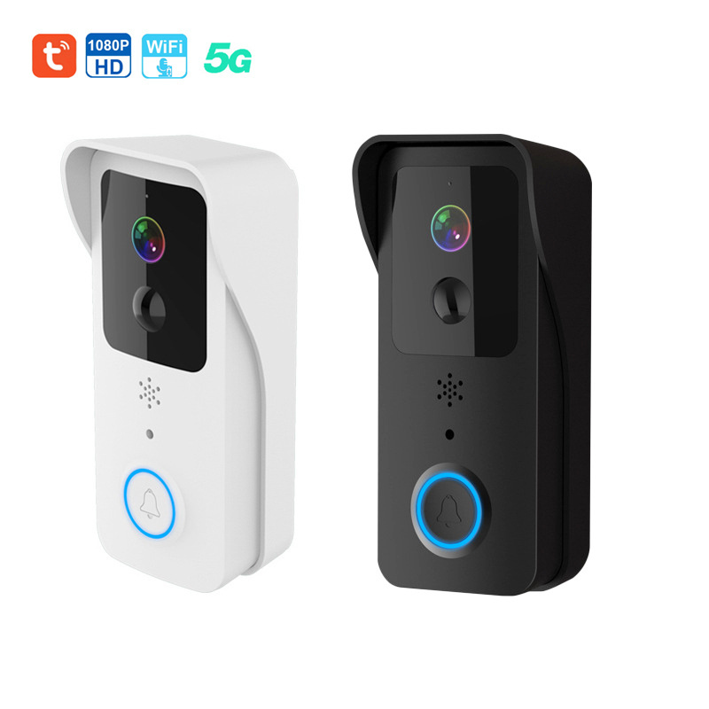 Professional High Quality Rechargeable Front Wireless Wifi Video Door Bell 5 G Battery Camera With Calling Bell