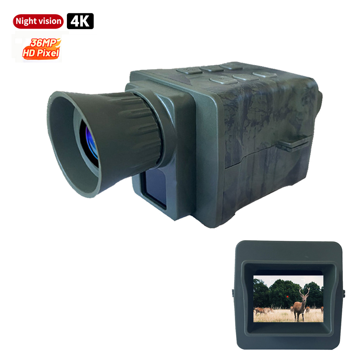 Professional Digital Nocturno Monocular De Vicion Nocturna 4K Video Photo Infared Night Vision Monocular