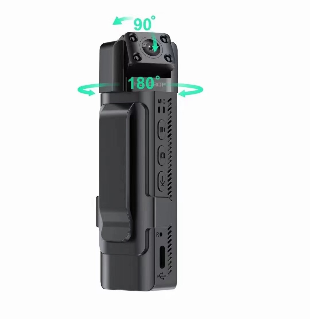 Portable 1080P Full Hd Security Video Audio Body Worn Mini Camera Video Recording Chest Camara