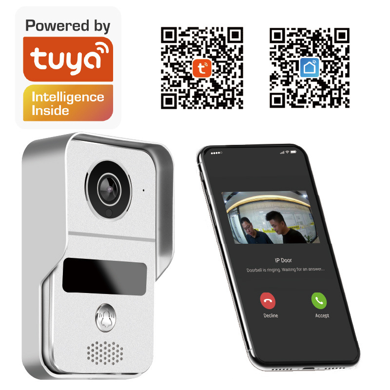 New Wifi Security Wireless Tuya Door Camera Viewer 7