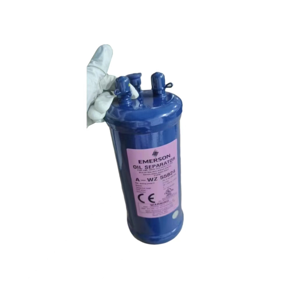 Refrigeration Parts Refrigerant Liquid Oil separator A-WZ 55824 for Condensing Unit system with CFC HCFC HFC R22 R404A R407C