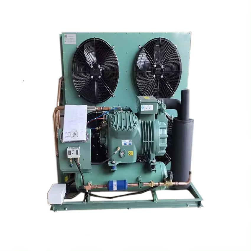 Ce Certification BZ006/L R22 Refrigeration Air Cooled Condensing unit Finned heat exchange for cold room