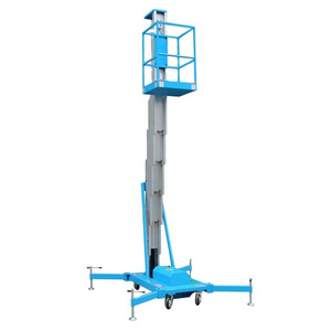 China High Quality 6m 8m Mini Hydraulic Platform Aerial Work Mobile Self Propelled Electric Scissor Lift Mexico Japan Turkey