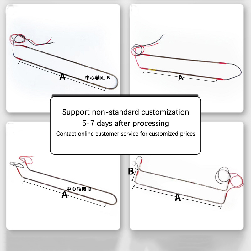 Wholesale 304 Stainless Steel Tubular Heater For Rfrigerator Defrost Electric Heating Tube