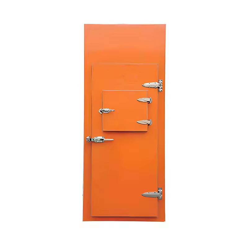 Refrigeration Special Rotary Shaft Door Walk-in Coolers Fully Buried Door Polyurethane Thermal Insulation Hinged Cold Room Door