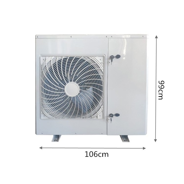 4hp 5hp 6hp Small Low Temperature  Outdoor Air Cooled Refrigeration Condensing Unit with Panasonic Compressor For Cold Room