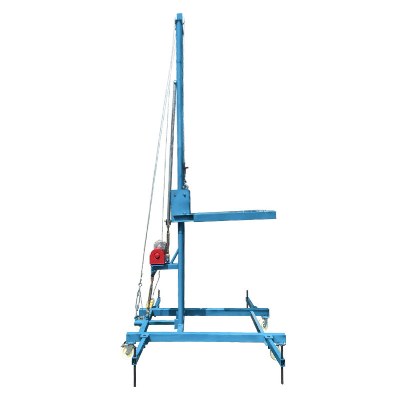 Small Manual Hand Forklifts for Ventilation Duct Lifting Height Forklift Micro Loading And Unloading Lift