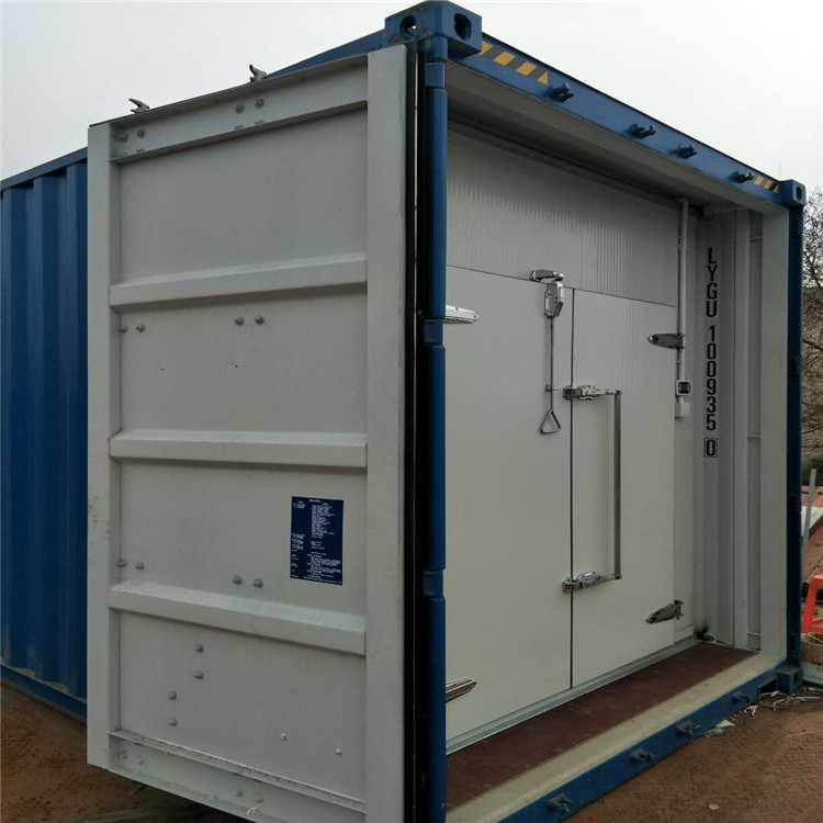 Customized Size 20ft 40ft Solar Power Container Freezer Chiller Cold Storage Room