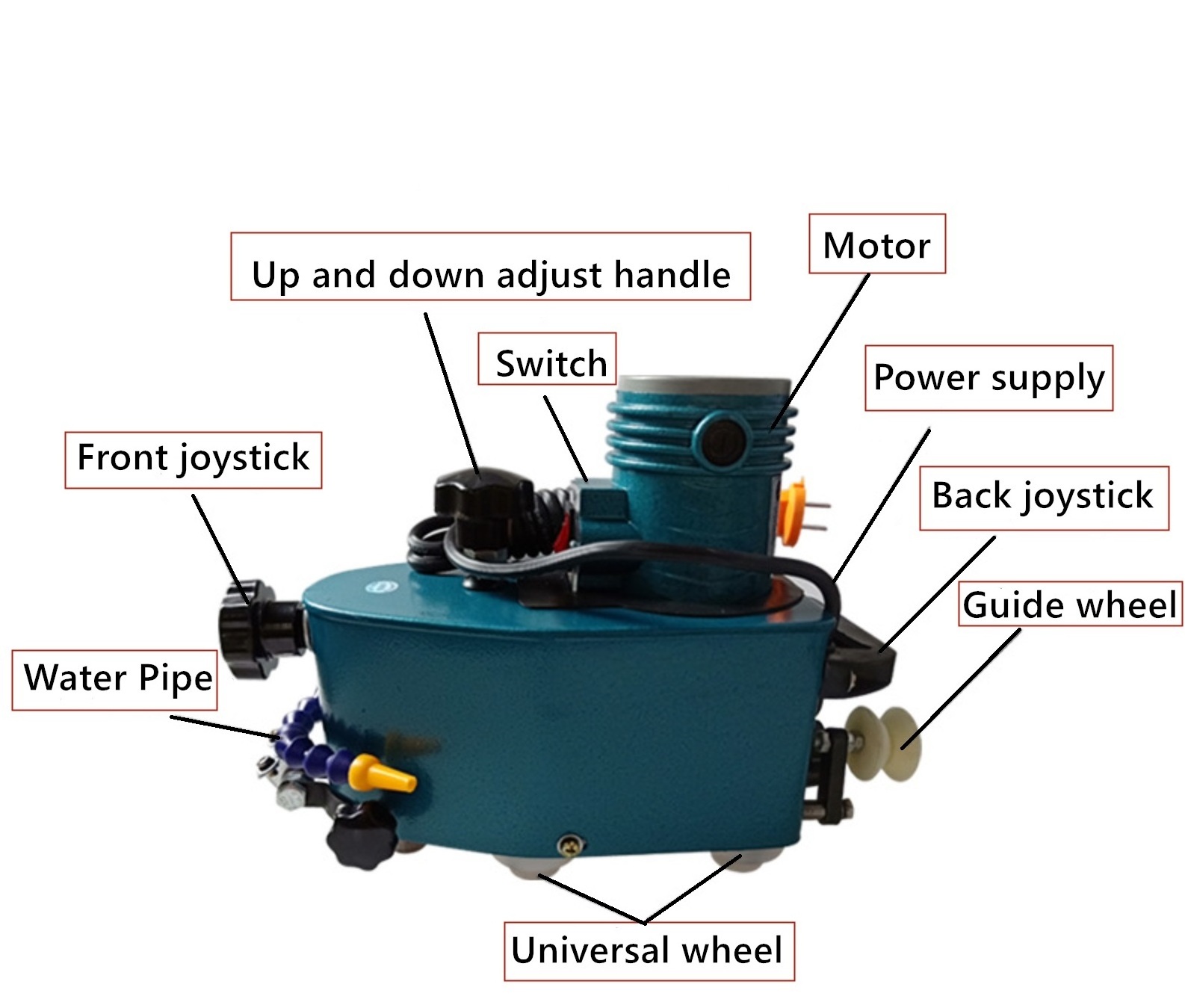 Edge grinding processing machine Portable glass edge polishing machine beveling &polishing