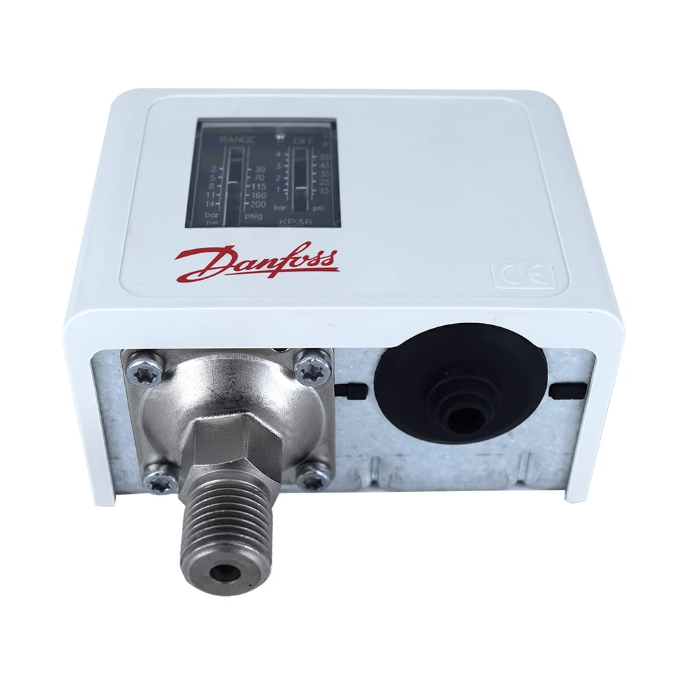 DANFOSS KPI-35 Pressure Switch For Fresh Water Setting Range 0.2 to 8 bar