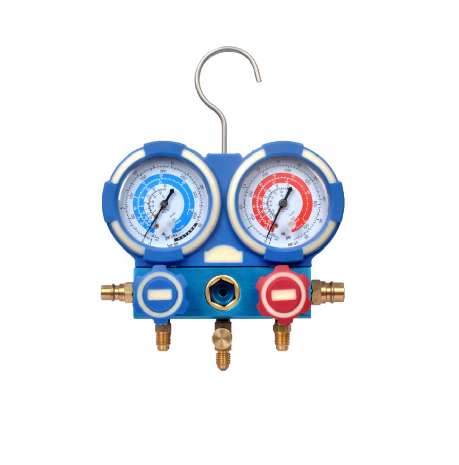 Manifold Gauge Accurate Dual Gauge for Refrigeration System R22 R134A R410