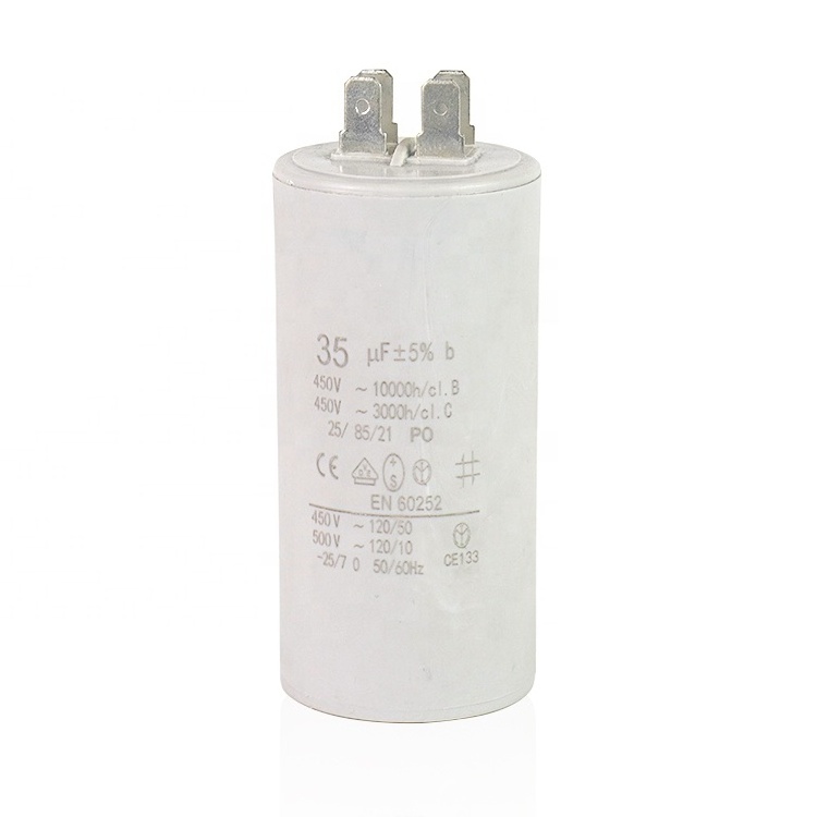 AC Run Capacitor cbb60 capacitor 450vac 50 60hz 25 70 21