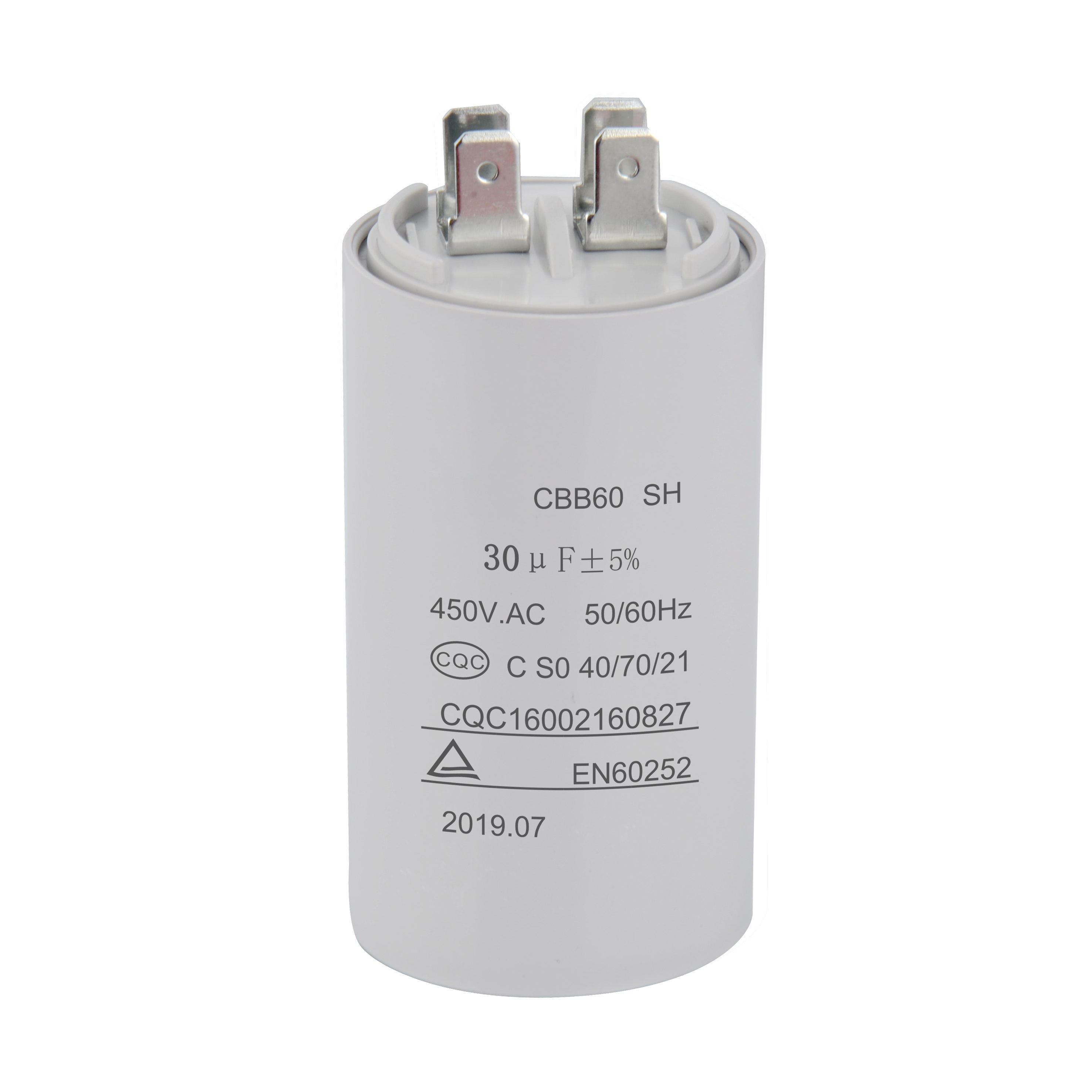 high quality cbb60 plastci electrolytic capacitor ac motor capacitor