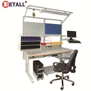 Detall Mobile Garage Work Bench Cabinet Technician Workbench Computer Repair Table