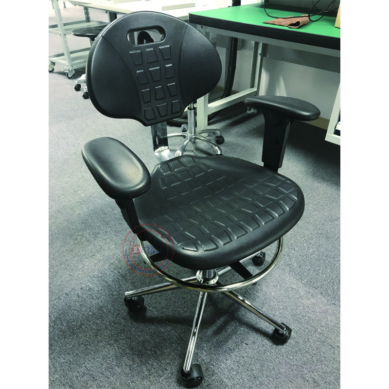 Cleanroom And Laboratory Furniture ESD PU Laboratory Chair