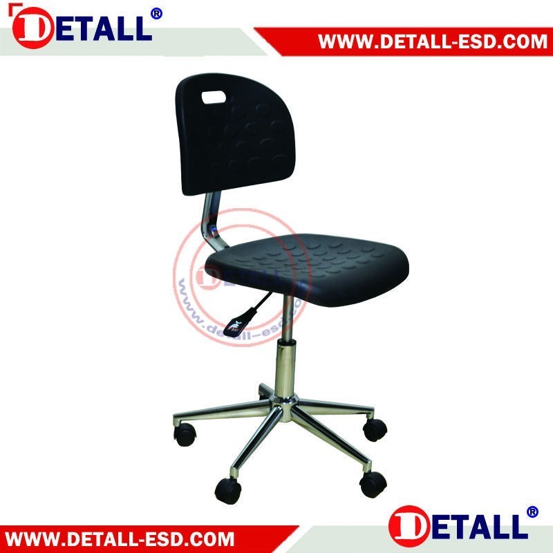 Ergonomic esd lab chairs for factory workers with anti static chain