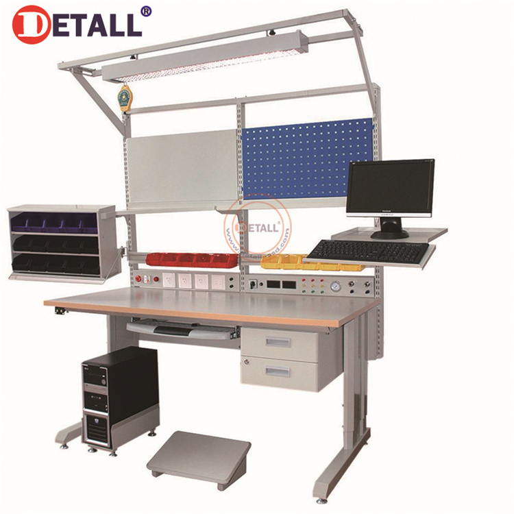 Detall Mobile Garage Work Bench Cabinet Technician Workbench Computer Repair Table