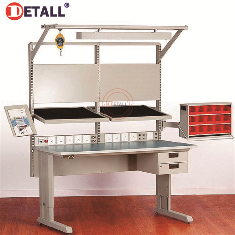 Detall Mobile Garage Work Bench Cabinet Technician Workbench Computer Repair Table