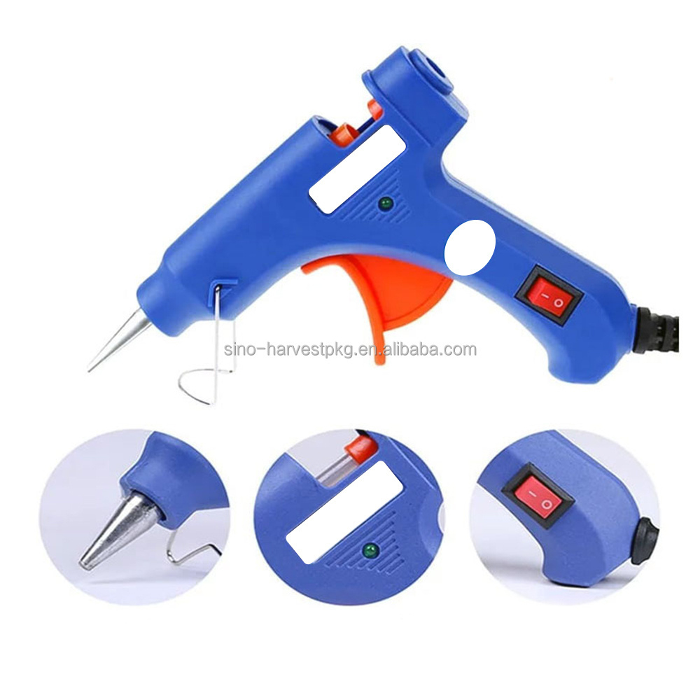 Wholesale Craft Glue Gun Hot Melting Mini 20/40w With Glue Stick For Diy Projects