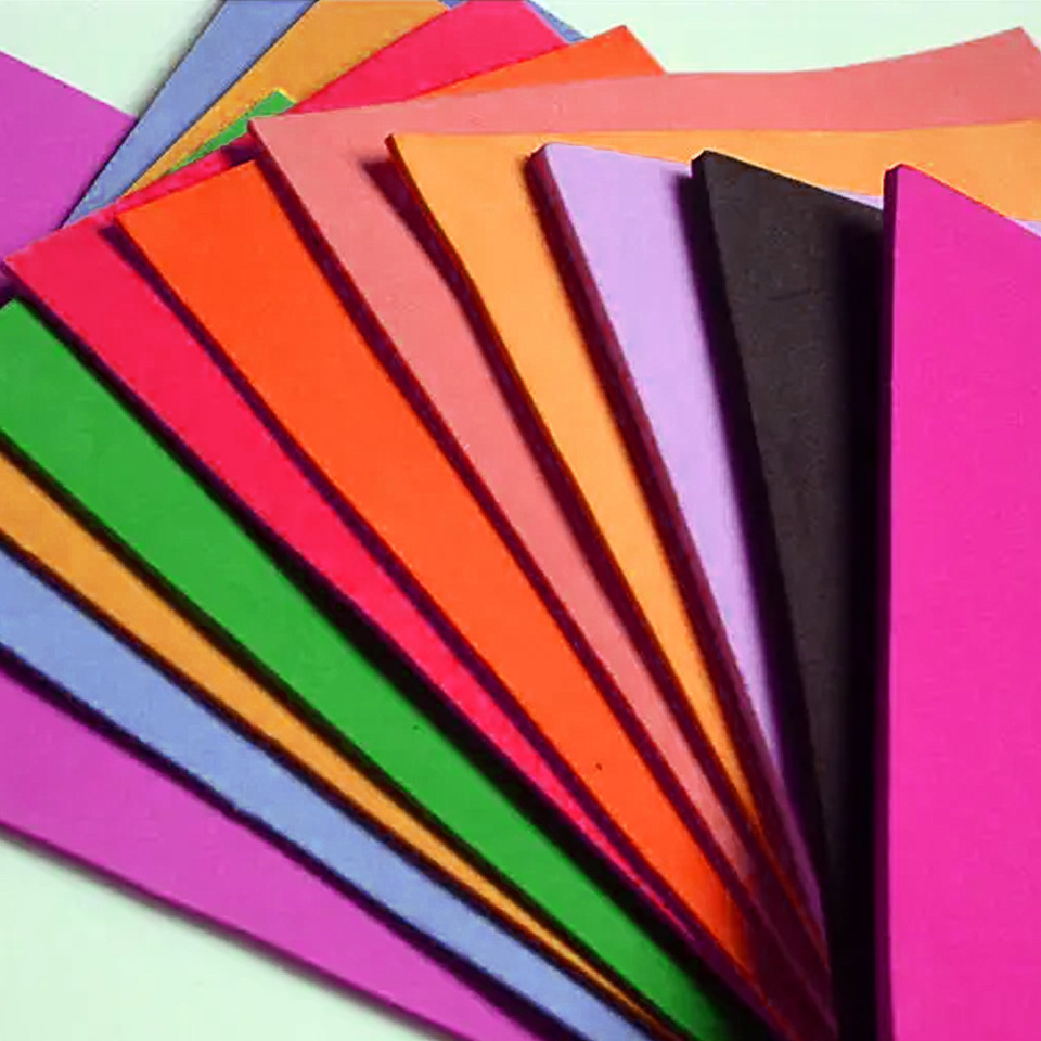 Customized EVA Foam Sheets A4 Crafting Sheets Assorted thin eva foam sheets