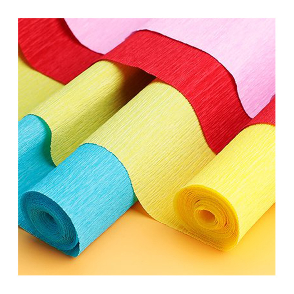 Flower crepe paper crepe paper wholesale crepe paper roll papel crepe