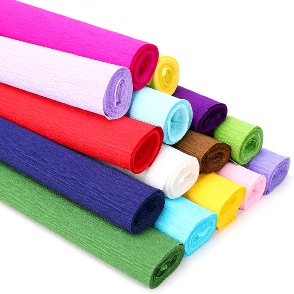 Flower crepe paper crepe paper wholesale crepe paper roll papel crepe