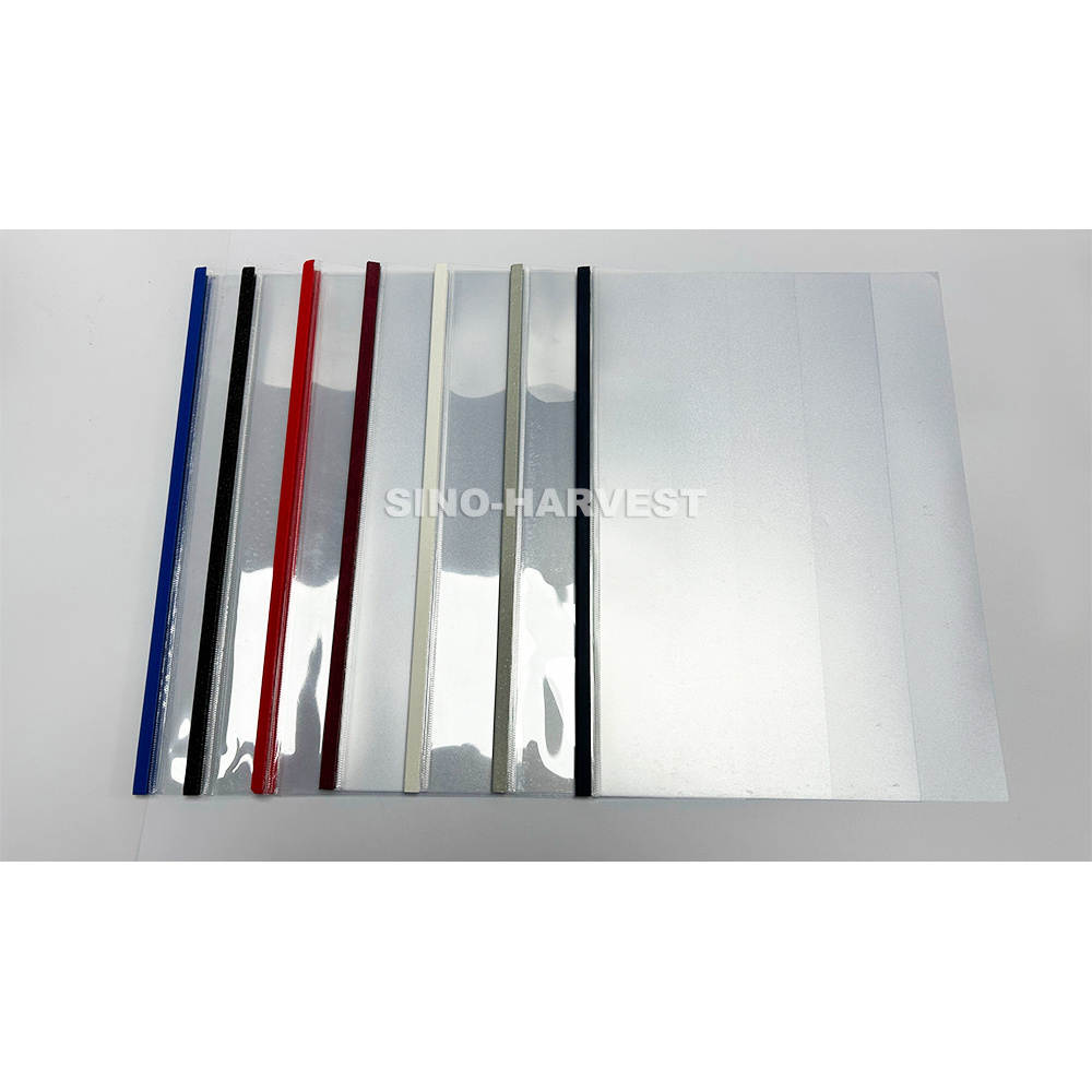 A4 Various Colors And High Quality Steel Thermal Binding Cover Covers 18mm PVC Office Binding Covers