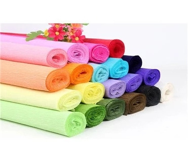 Flower crepe paper crepe paper wholesale crepe paper roll papel crepe