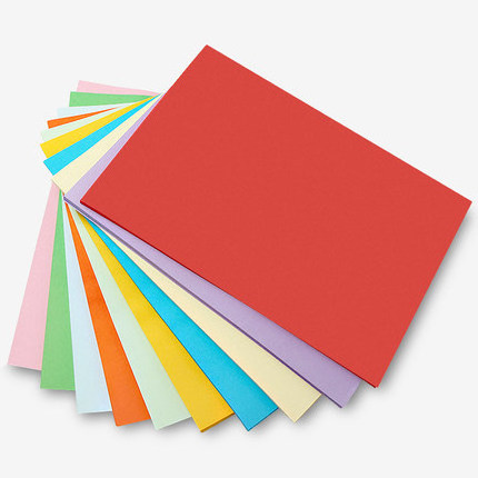 Factory direct sales 70/80gms color copy paper, school office copy paper double-sided A4 paper